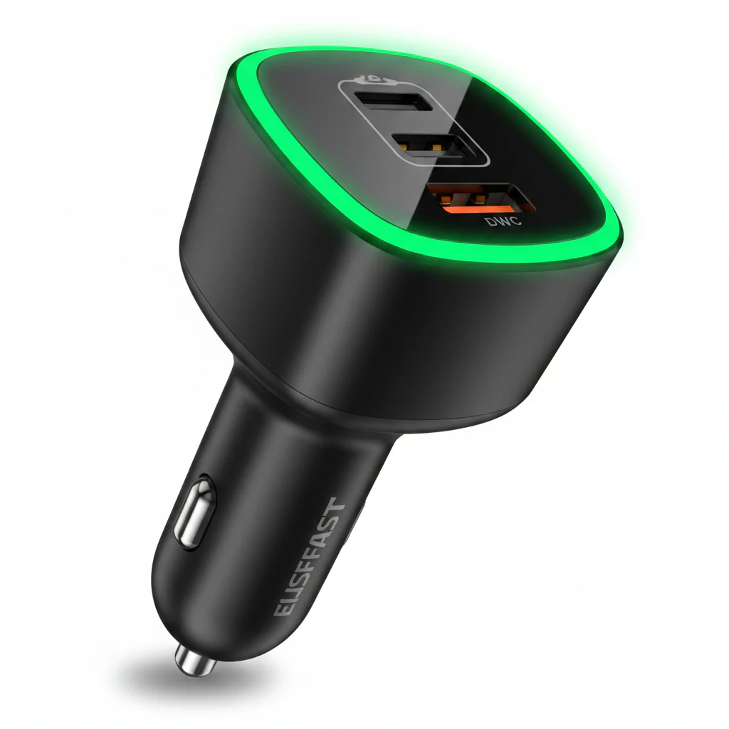 ACEFAST CAR CHARGER B18 200W (2× USB-C + USB-A) - Image 3