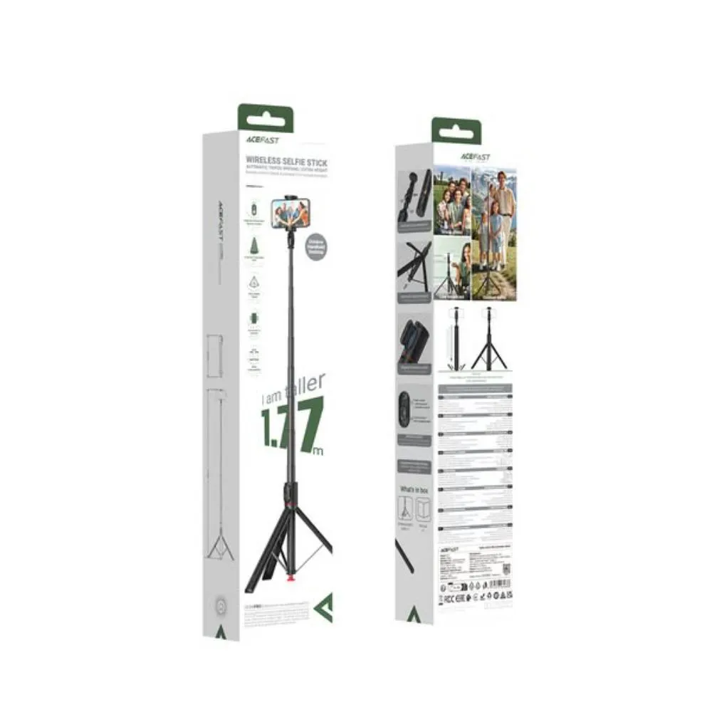 ACEFAST SELFIE STICK WITH AUTOMATIC TRIPOD E31 - Image 6