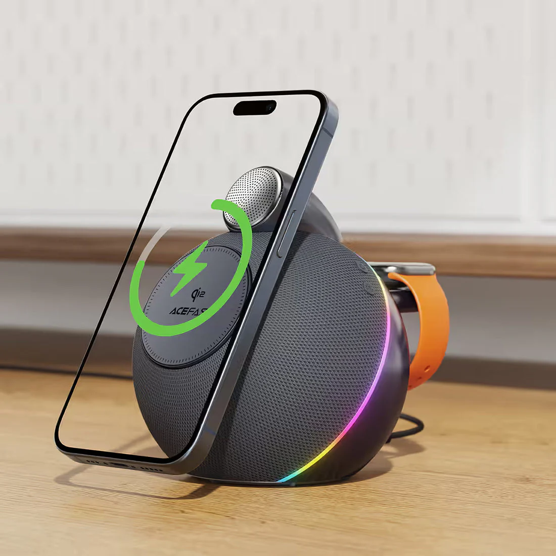ACEFAST SPEAKER WITH WIRELESS CHARGER K10 AIR - Image 4