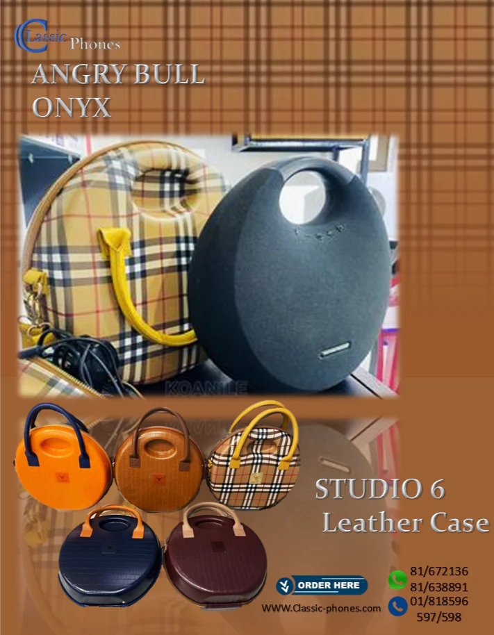 ANGRY BULL Onyx STUDIO 6 LEATHER CASE - Image 5