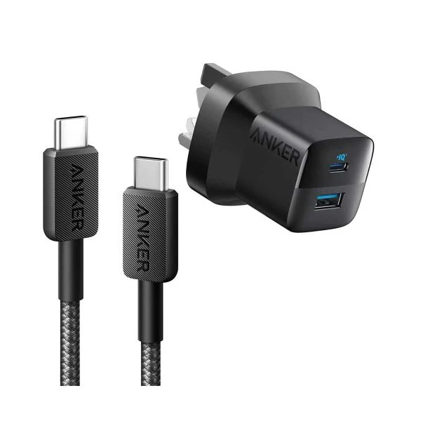 Anker 323 charger 33w Dual-Device charger with usb-c Cable - Image 2
