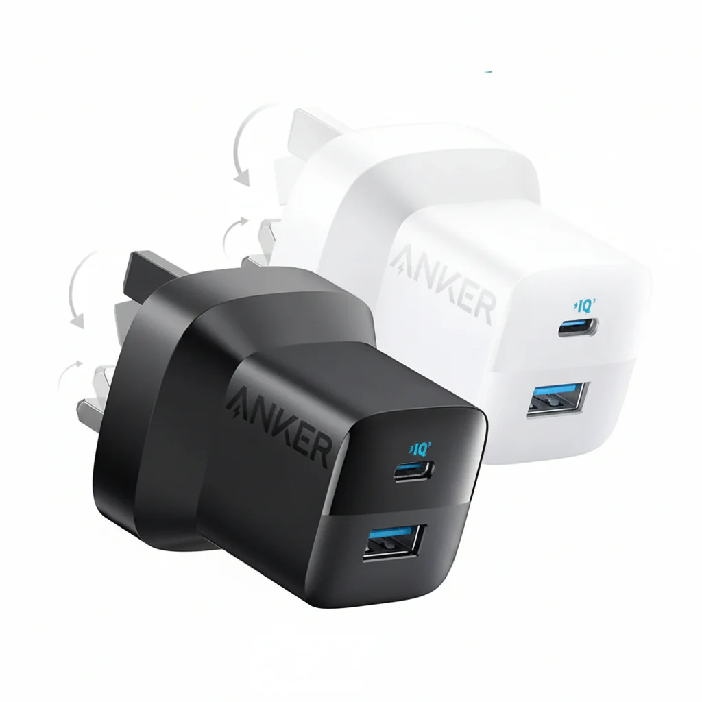 Anker 323 dual charger (33w, 2 ports)