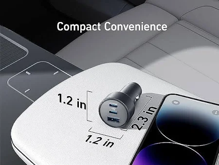 Anker 535 car charger (67w, 3 port) A2731HA1 - Image 4
