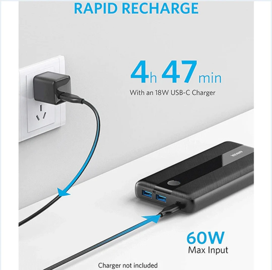 ANKER PORTABLE LAPTOP CHARGER POWERCORE lll - Image 5