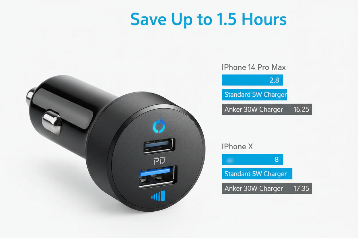 Anker Powerdrive (35w, 2 ports) dual port A2732HF1 - Image 2