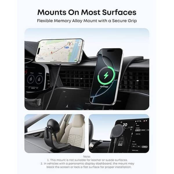 Anker Qi2 360 Adjustable Magnetic Car charger (15w) B2216H11 - Image 2