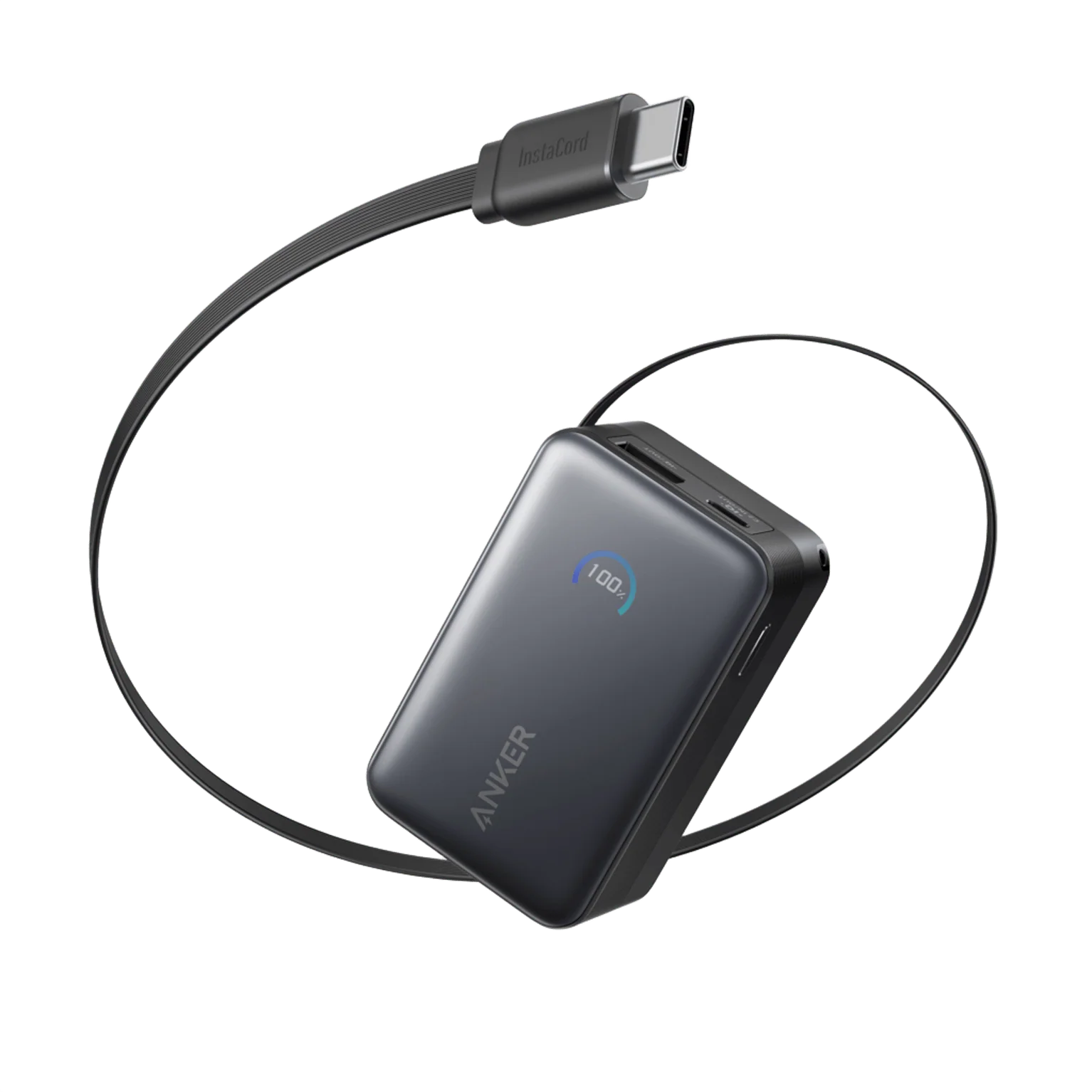 Anker zolo usb-c charger with usb-c cable and smart display - Image 4
