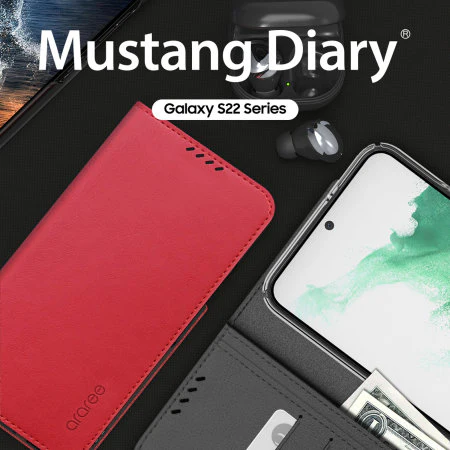 ARAREE MUSTANG DIARY BOOK CASE GALAXY S22 SERIES - Image 6