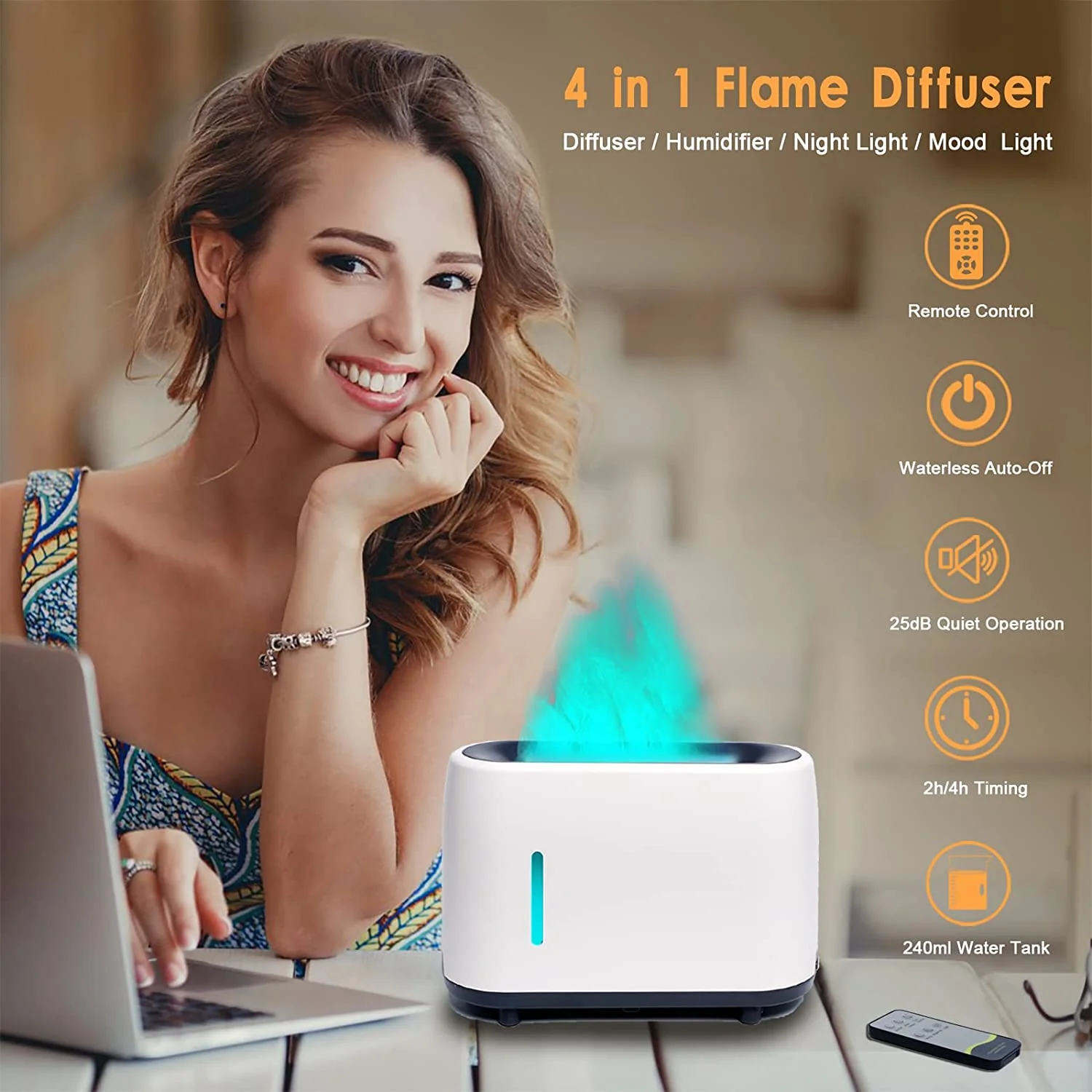 AROMA DIFFUSER 7 COLORS - Image 3
