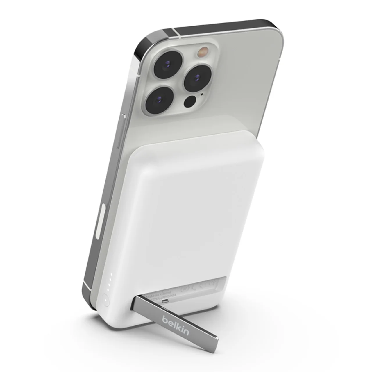 Belkin boostcharge magnetic wireless power bank 5k with stand - Image 4