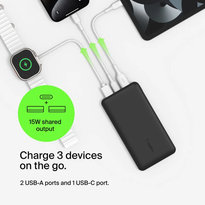 Belkin boostcharge pro power bank 20k 15w - Image 2