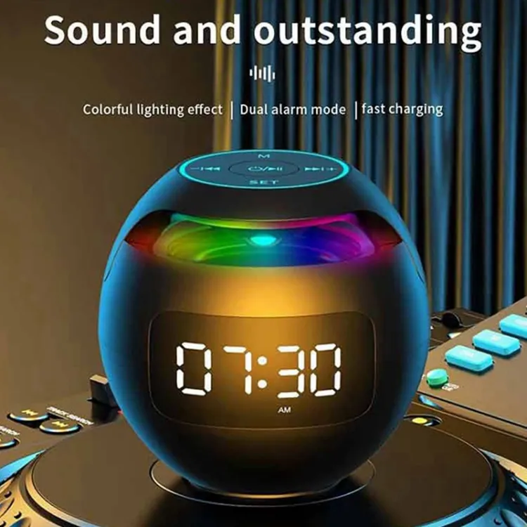 BLUETOOTH ALARM CLOCK SPEAKER - Image 2