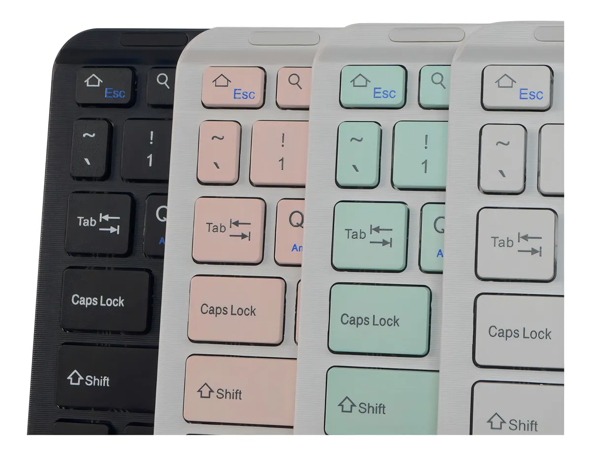 BLUETOOTH KEYBOARD TYPE ON ANYTHING/ RECHARGEABLE/TOUCHPAD - Image 2