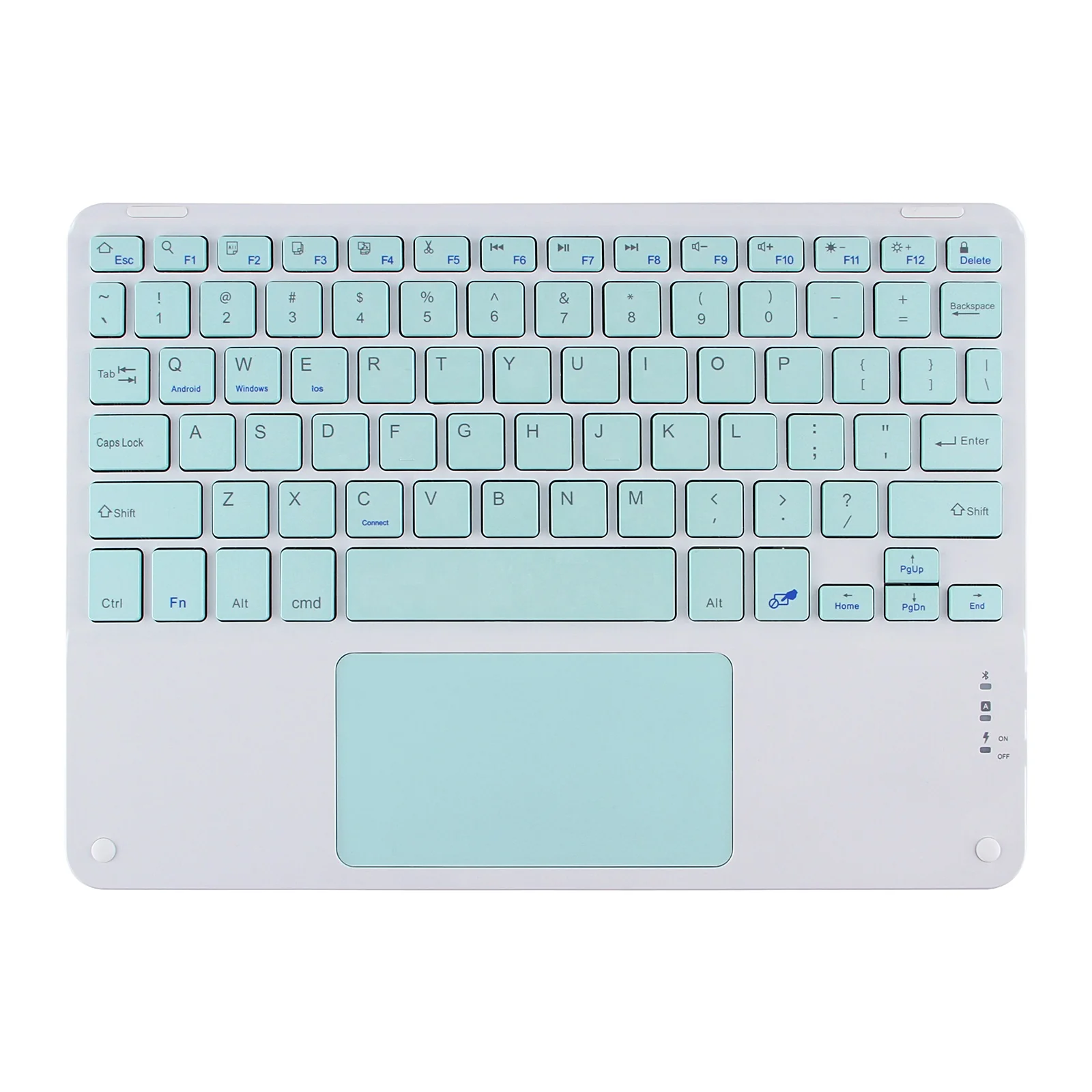 BLUETOOTH KEYBOARD TYPE ON ANYTHING/ RECHARGEABLE/TOUCHPAD - Image 5