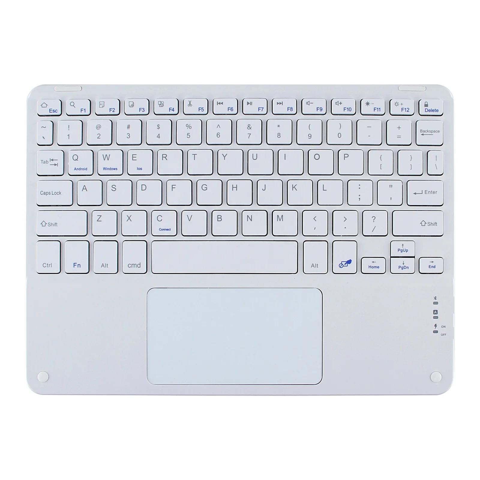 BLUETOOTH KEYBOARD TYPE ON ANYTHING/ RECHARGEABLE/TOUCHPAD - Image 6