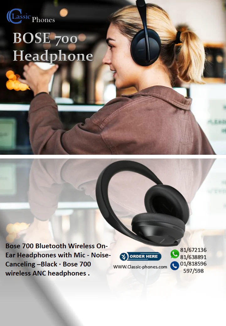 BOSE NOISE CANCELING HEADPHONES 700 - Image 6