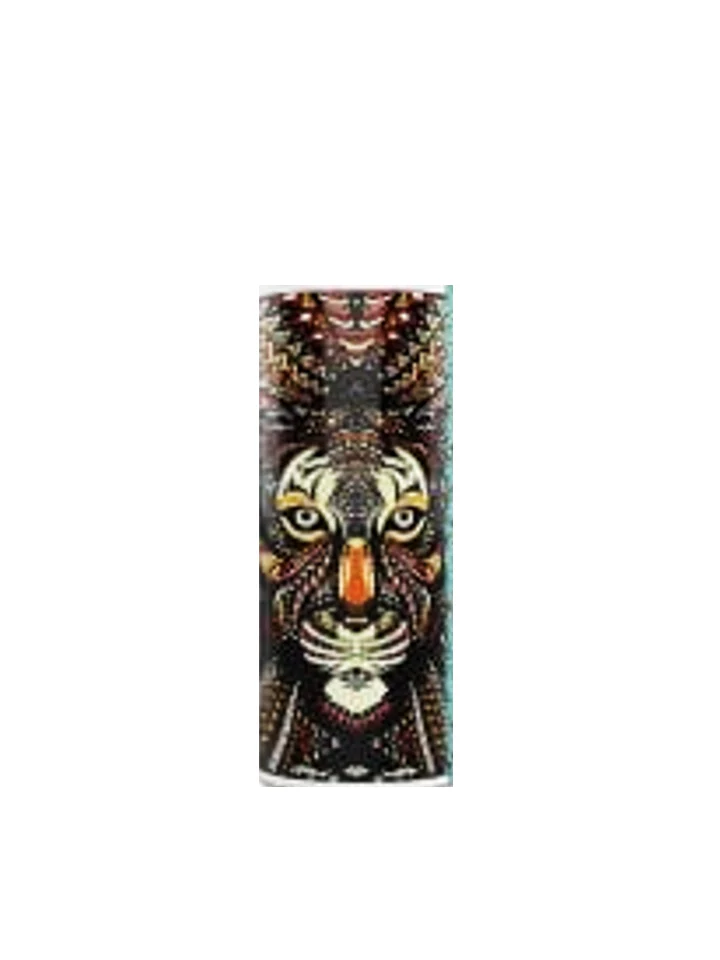GREEN LION PATTERN BOTTLE ART PAINTING - Image 3