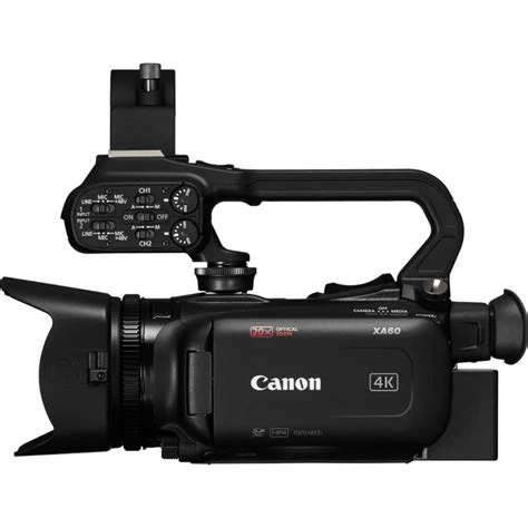 Canon 4k Camcorder +Hand grip XA60B bundle - Image 4