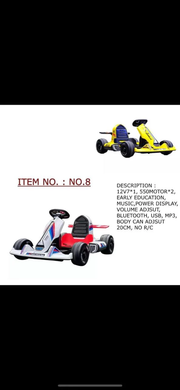 CAR FERRARI KIDS SUPER KARTING - Image 3