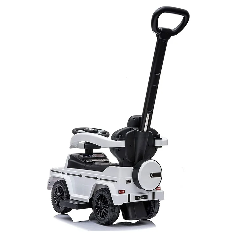 Car Kids Mercedes G-class Foot To Floor Ride-On with music and handle 653 - Image 2