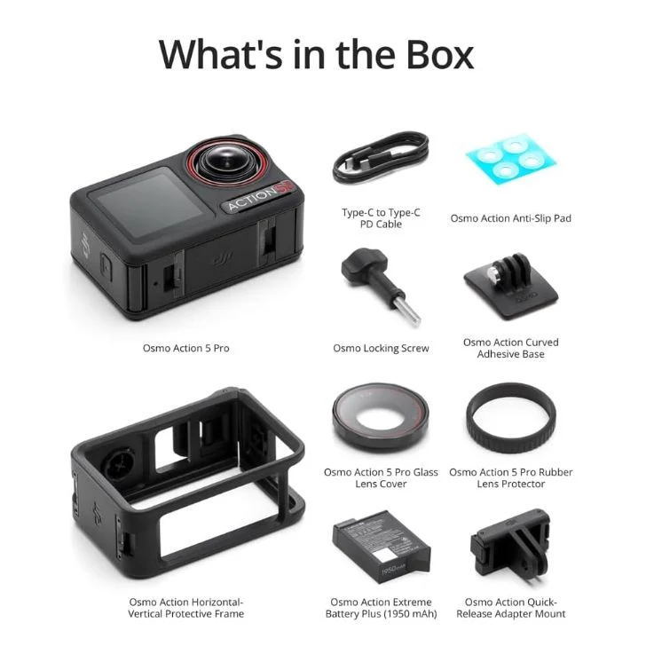 Dji Osmo Action 5 pro Essential Combo - Image 4