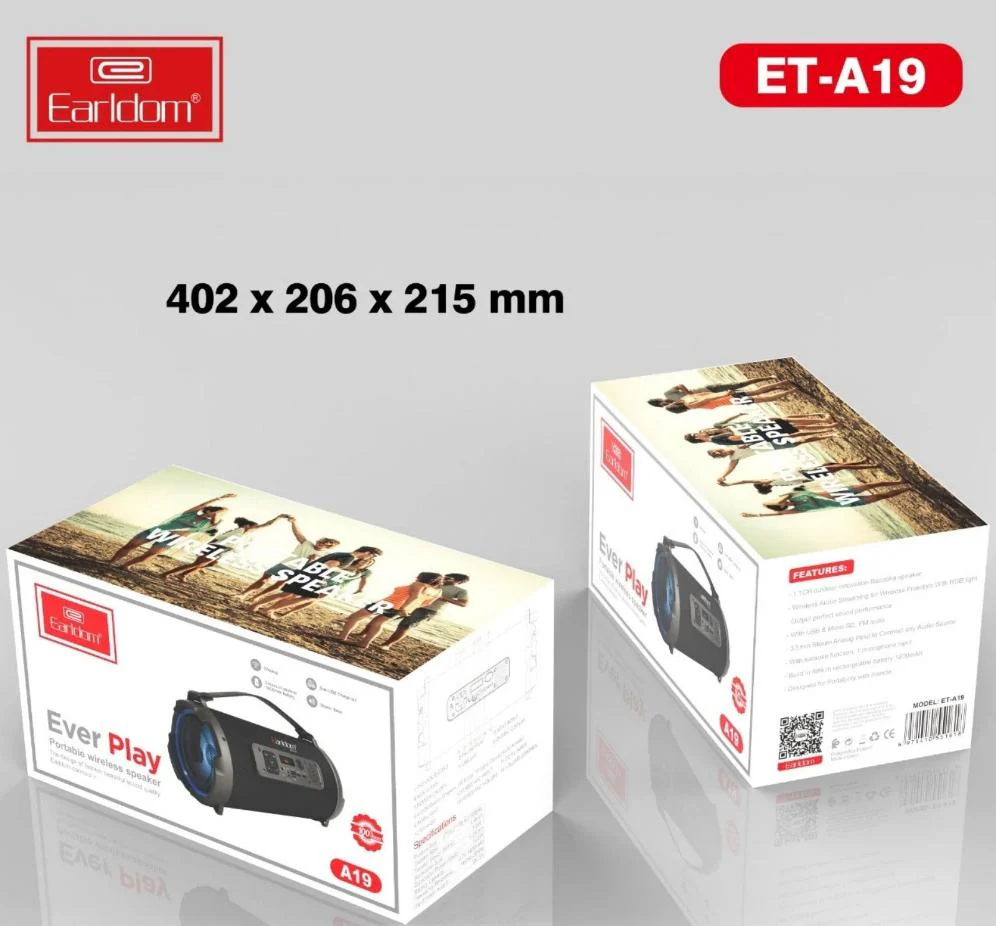EARLDOM EVER PLAY PORTABLE SPEAKER A19 - Image 4