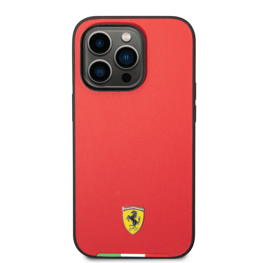FERRARI COVER WITH ITALIAN FLAG FOR IPHONE 14 - Image 3