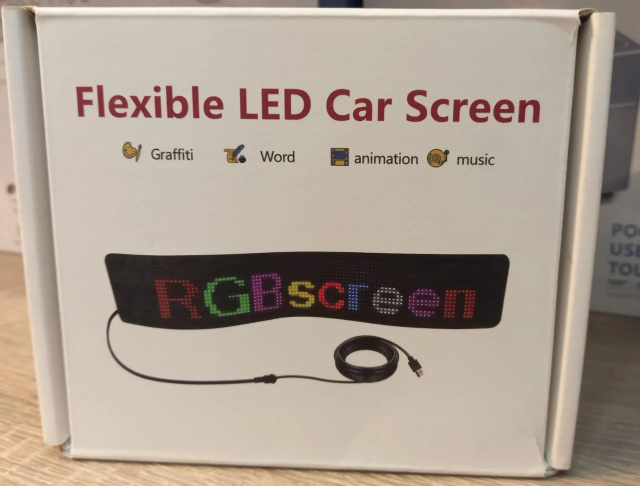 FLEXIBLE LED CAR SCREEN - Image 2