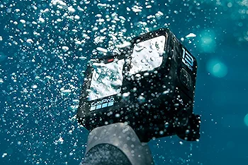 Gopro Hero 13 Accessory Bundle 2 Enduro Batteries -2 Curved Adhesive Mounts- 64gb micro sd- The handler -Camera case - Image 5