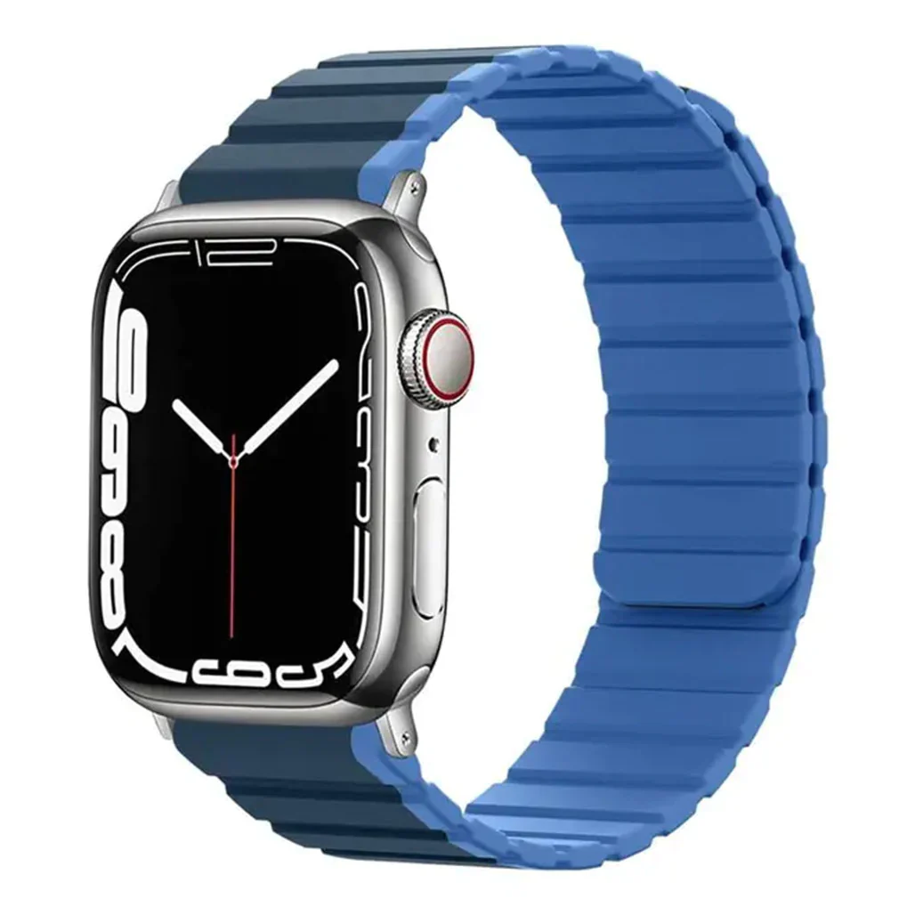 GREEN LION 2 IN 1 SILICONE+MAGNETS WATCH BAND - Image 3