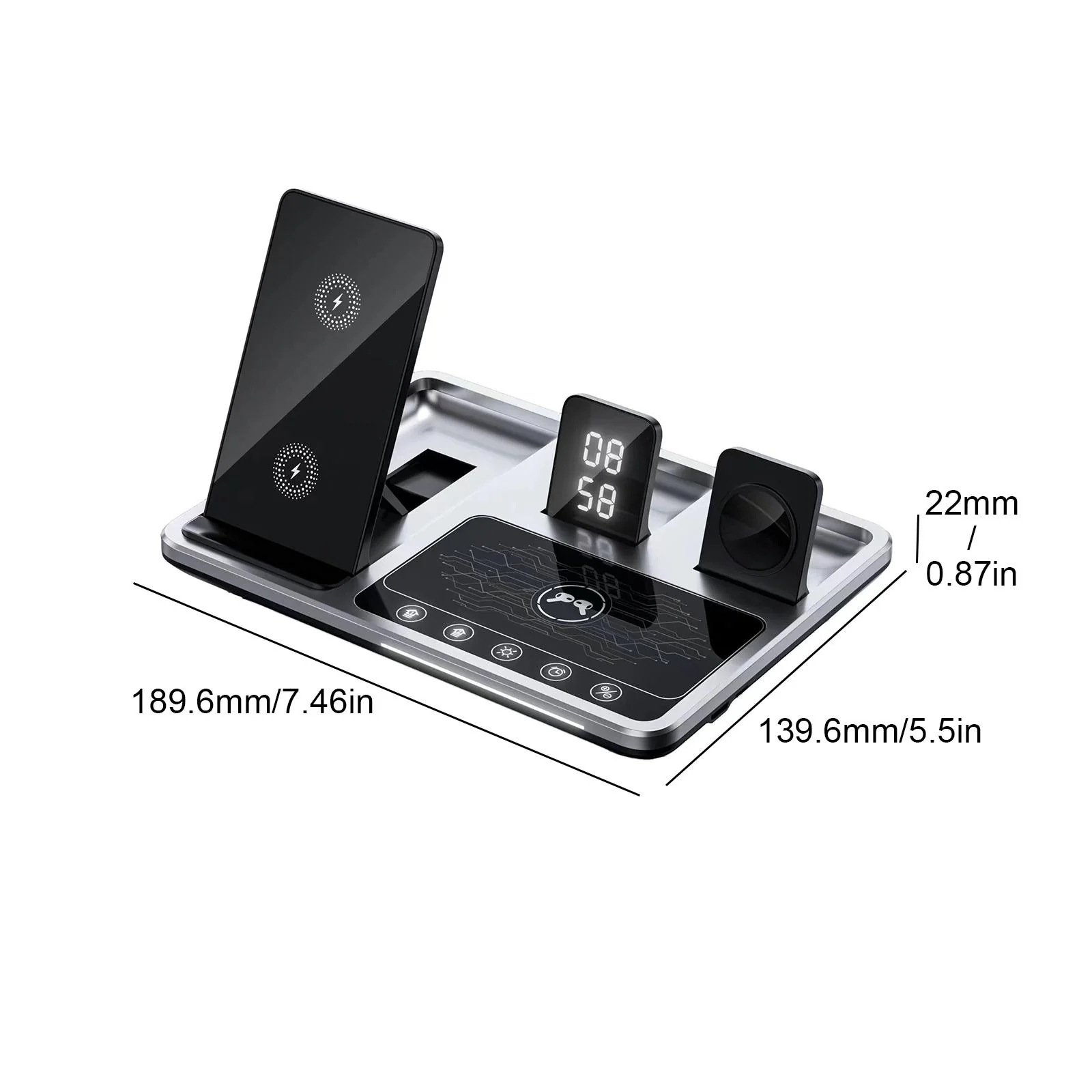 GREEN LION 4 IN 1 WIRELESS CHARGING STATION - Image 2