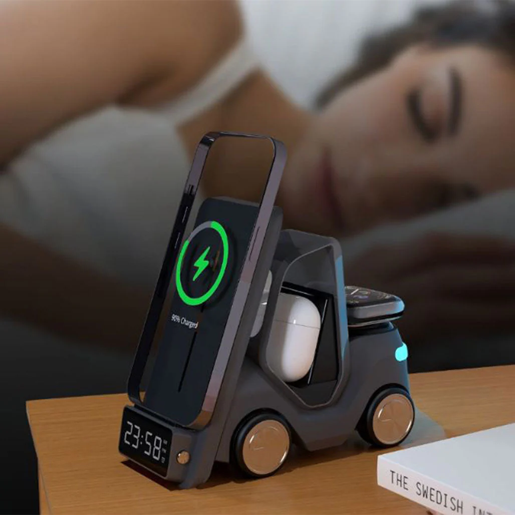 GREEN LION 5 IN 1  WIRELESS CHARGER - Image 2