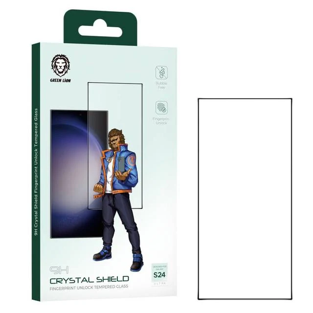 Green lion 9h high definition finger print unlock tempered glass - Image 3