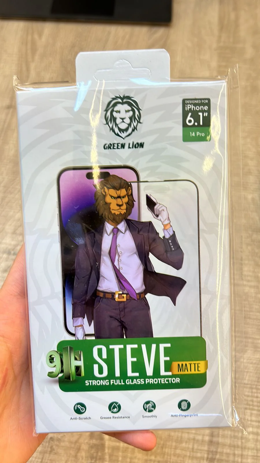 GREEN LION 9H STEVE MATTE IPHONE 14 - Image 6