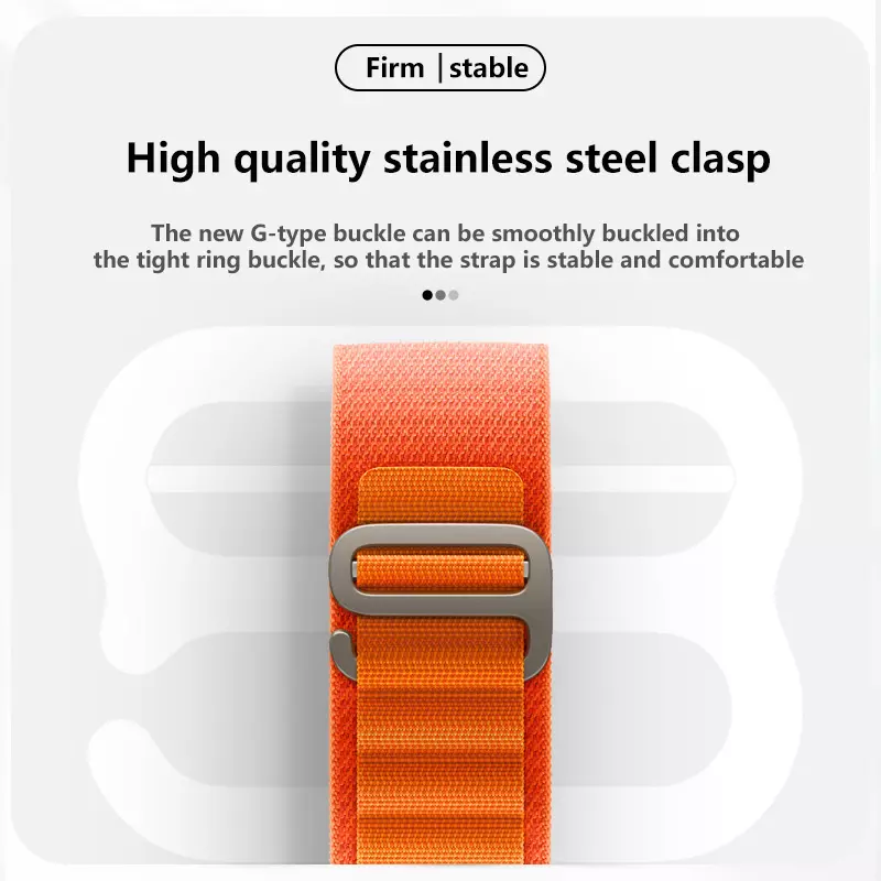 GREEN LION APPLE WATCH ALPINE LOOP - Image 4