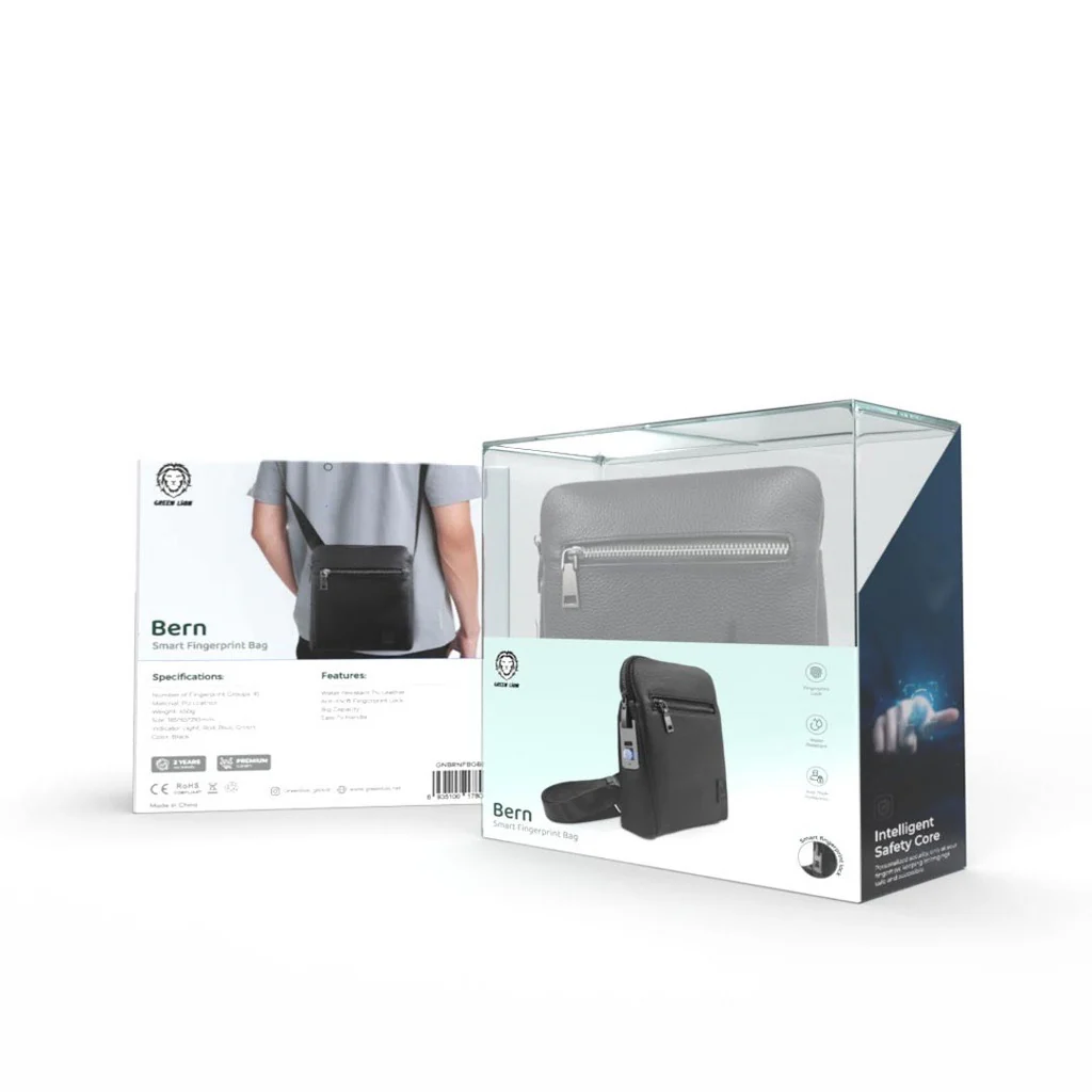 Green Lion Bern smart Fingerprint Bag - Image 2