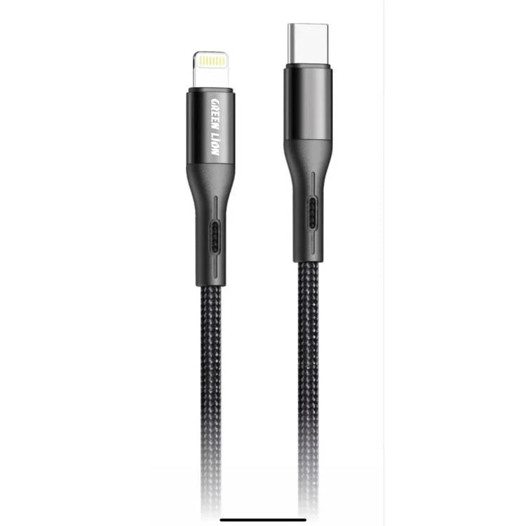 GREEN LION BRAIDED TYPE-C TO LIGHTNING CABLE 1.2 - Image 3