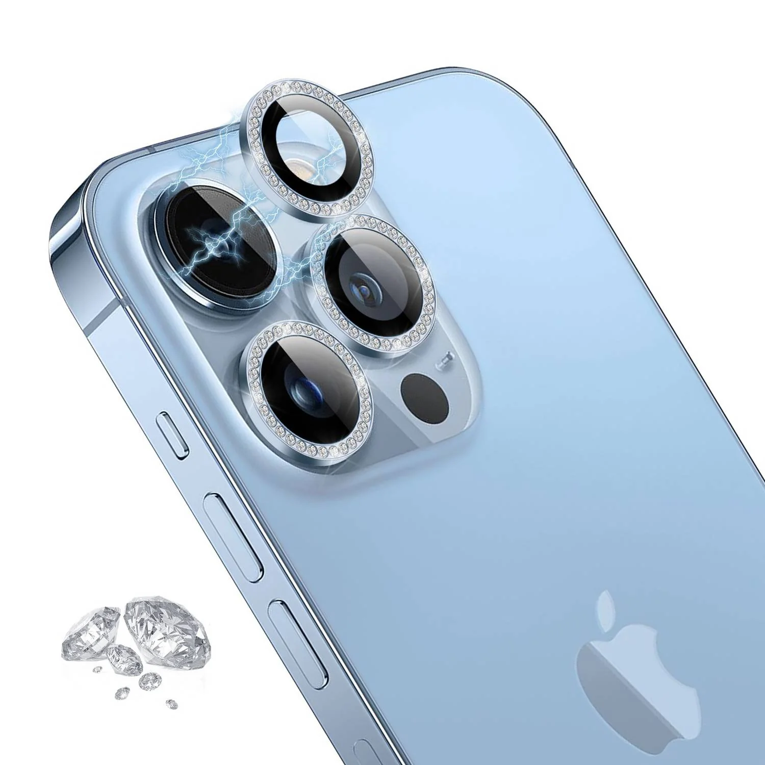 GREEN LION DIAMOND CAMERA LENS FOR IPHONE - Image 8