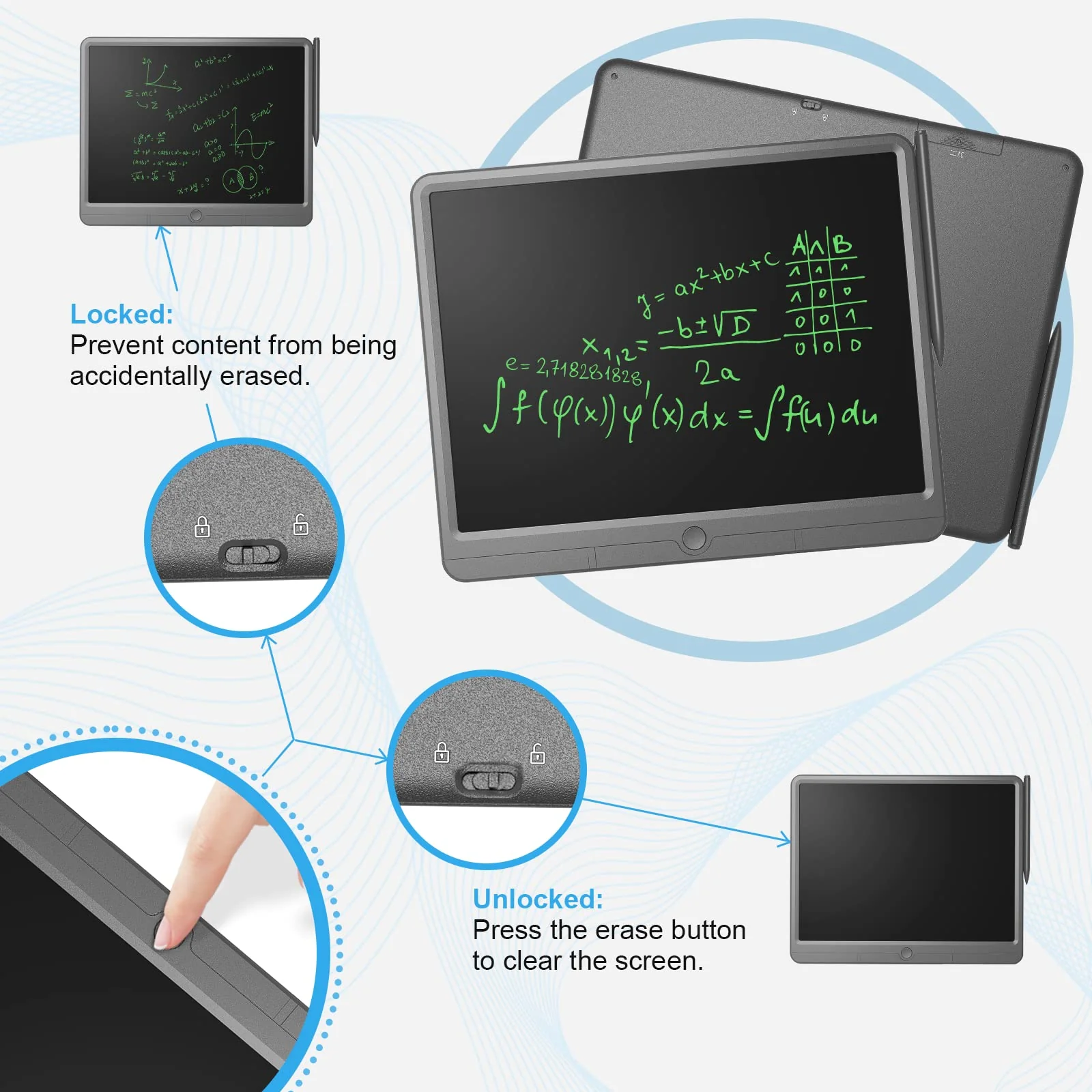 GREEN LION DIGITAL WRITING PAD 15 INCH - Image 3