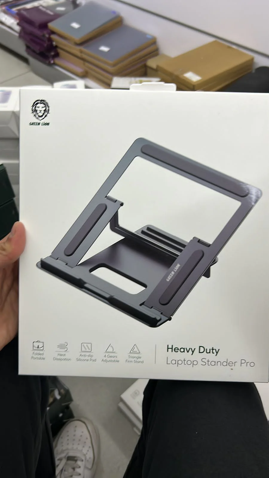 GREEN LION HEAVY DUTY LAPTOP STANDER PRO - Image 2