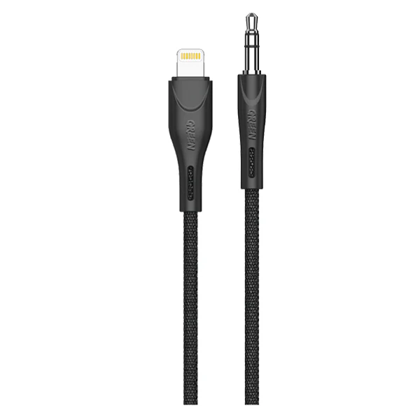 GREEN LION LIGHTNING TO 3.5MM AUDIO CABLE