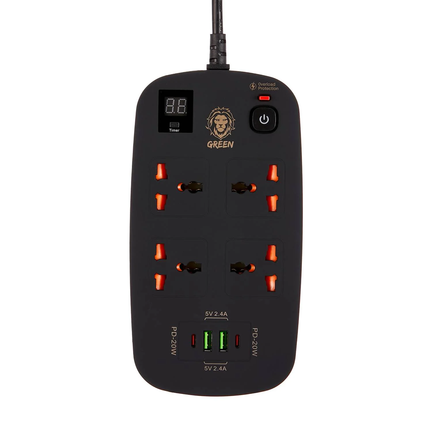 GREEN LION POWER SOCKET CABLE LENGTH