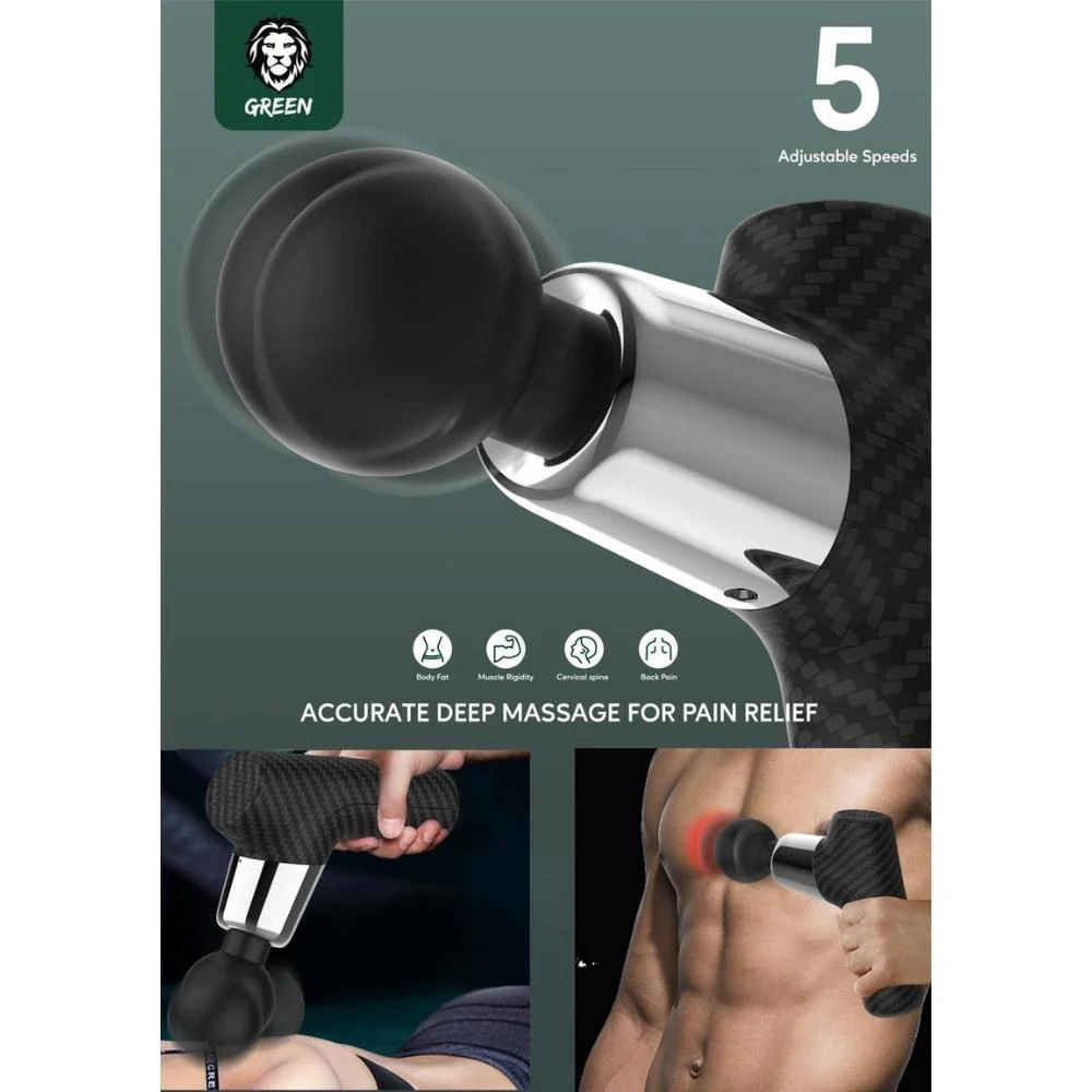GREEN LION RELAXNTE MASSAGE GUN - Image 4