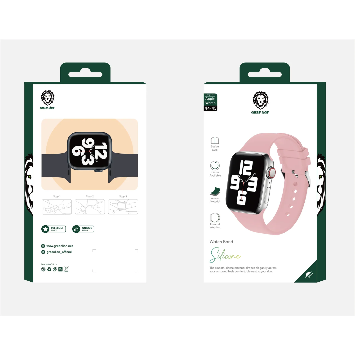 GREEN LION SILICONE WATCH BAND - Image 6