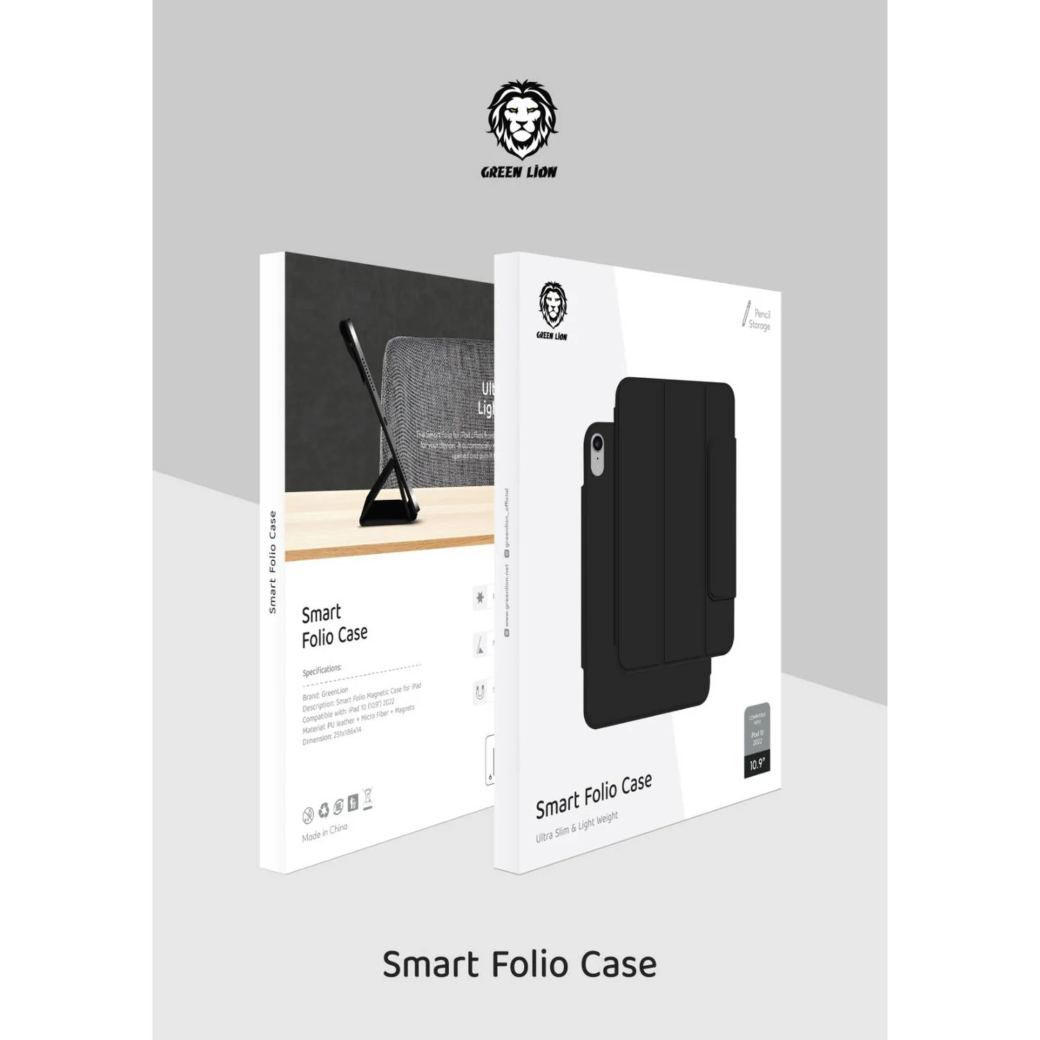 GREEN LION SMART FOLIO CASE IPAD 10 10.9 INCH - Image 3