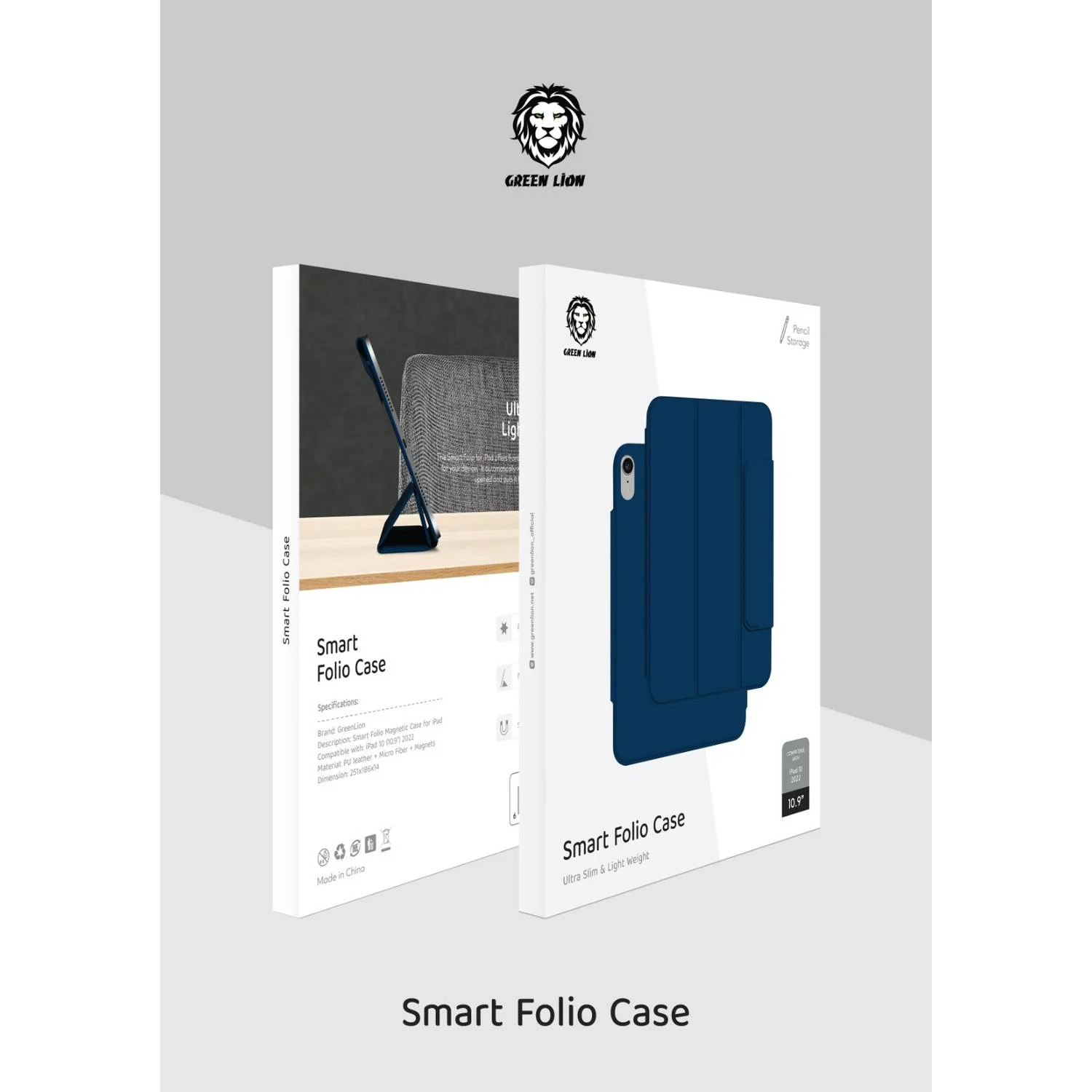 GREEN LION SMART FOLIO CASE IPAD 10 10.9 INCH - Image 4