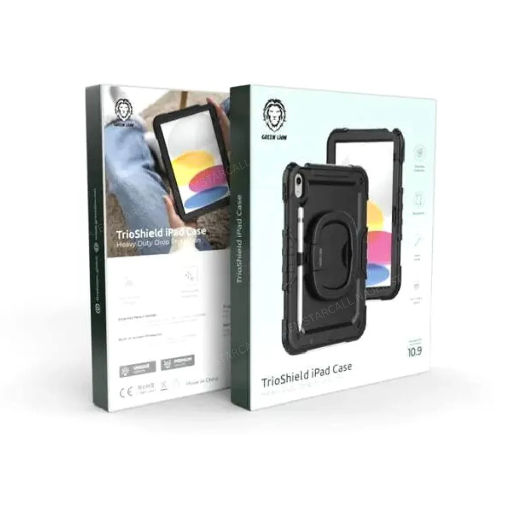 Green lion Trioshield ipad case - Image 3