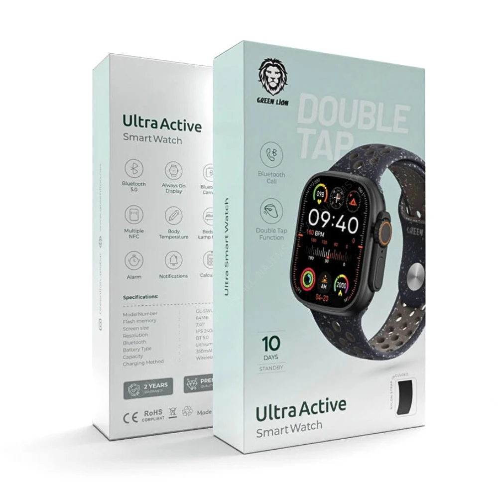 Green lion Ultra Active Smart watch Nike Edition - Image 4