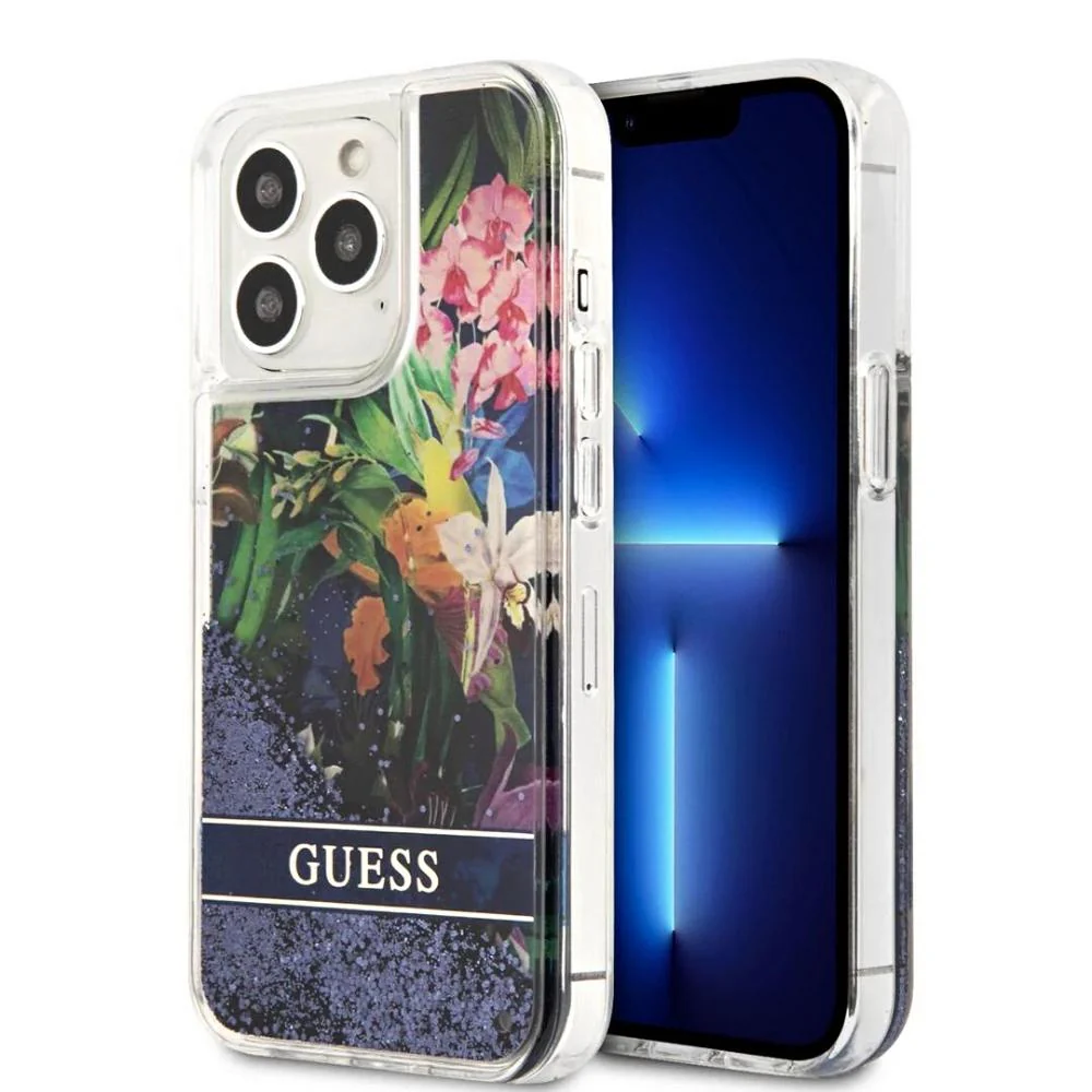 Guess liquid glitter cover iphone 14 series - Image 2