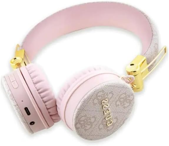 Guess Wireless Headphones leather with metal logo - Image 5